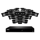 Lorex N4K3-1616BB 16-Channel NVR System with Sixteen 4K 8MP IP Cameras Security Surveillance System New